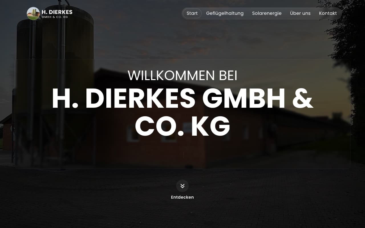 H. Dierkes GmbH & Co. KG Website
